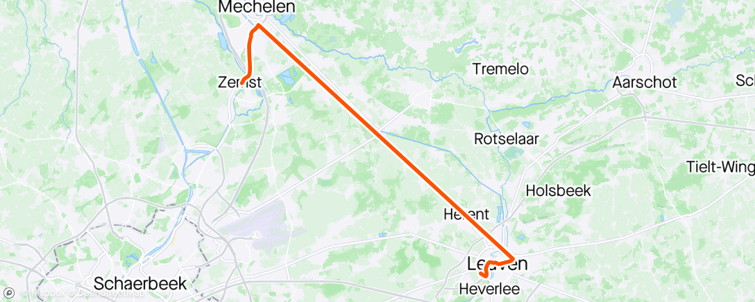 Map of the activity, Namiddagrit