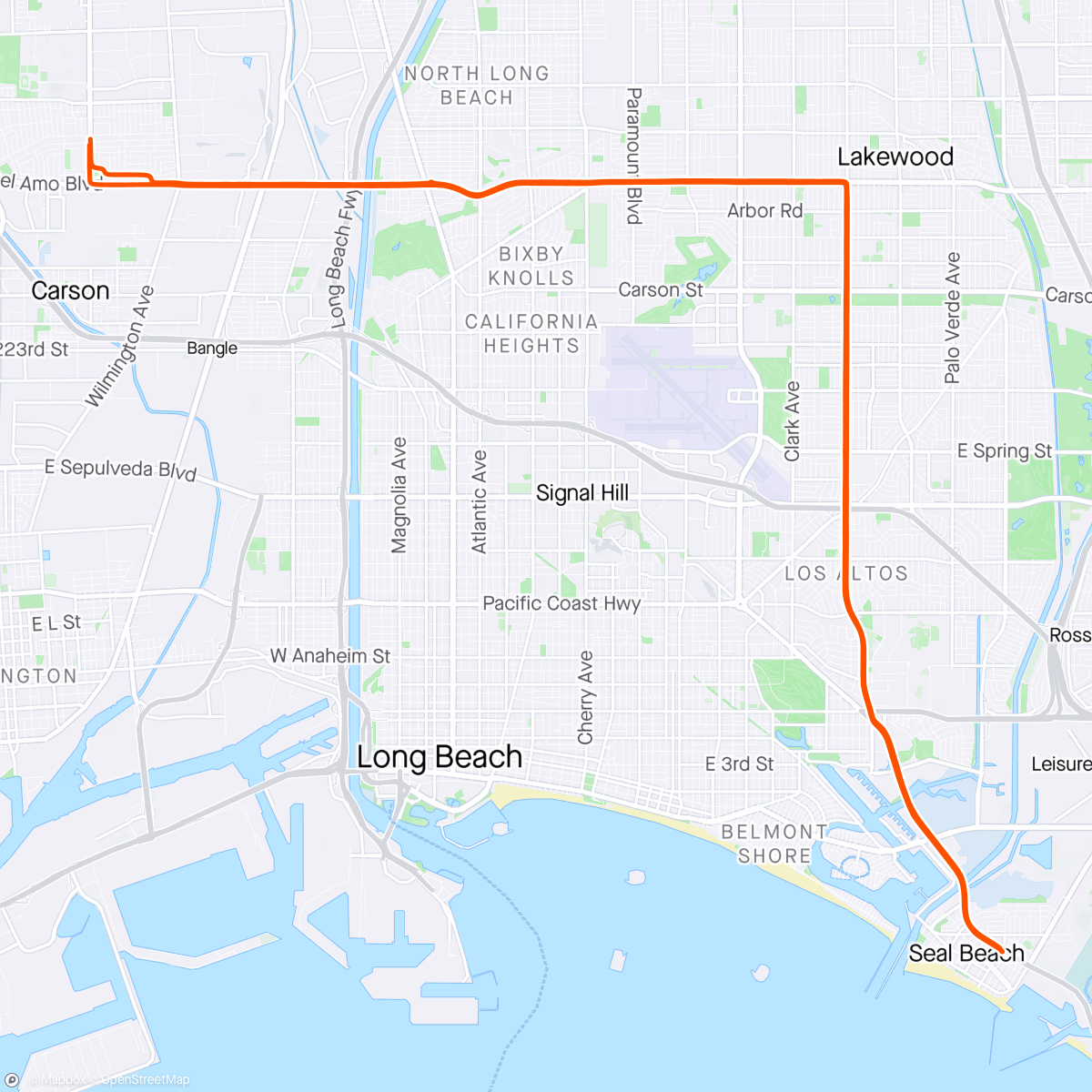Map of the activity, PTs MONDAY RIDE (Coffee Shop)