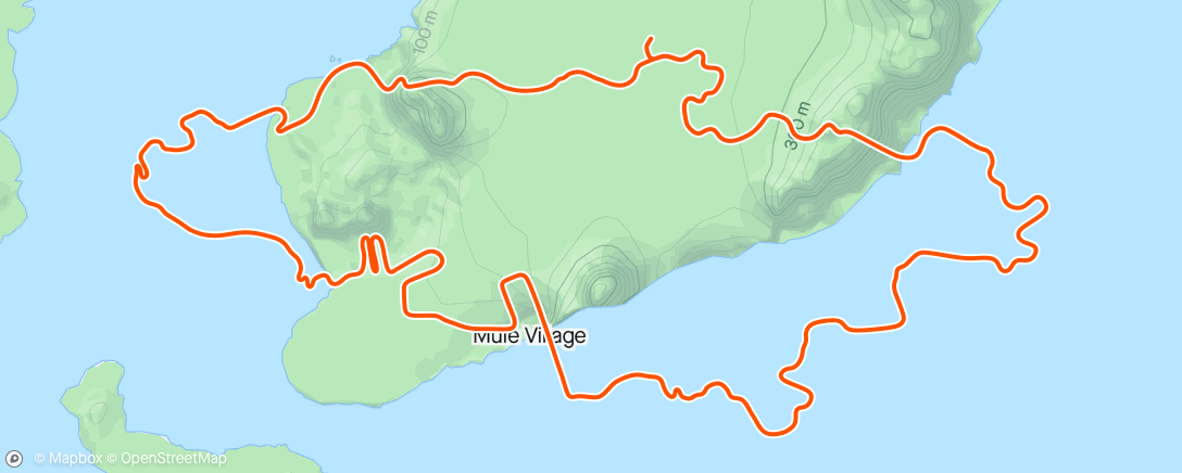 Map of the activity, Zwift - Group Ride: The XP Express on Watopia's Waistband in Watopia