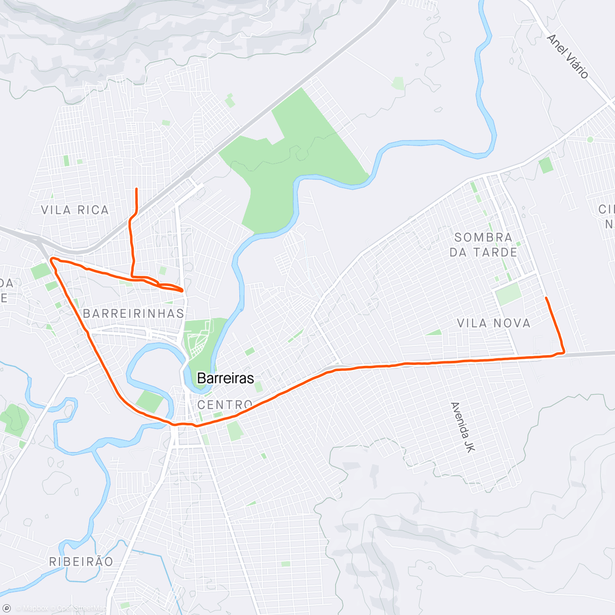 Map of the activity, Feito🏃✅️