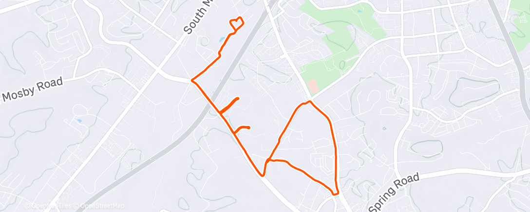 Map of the activity, detox