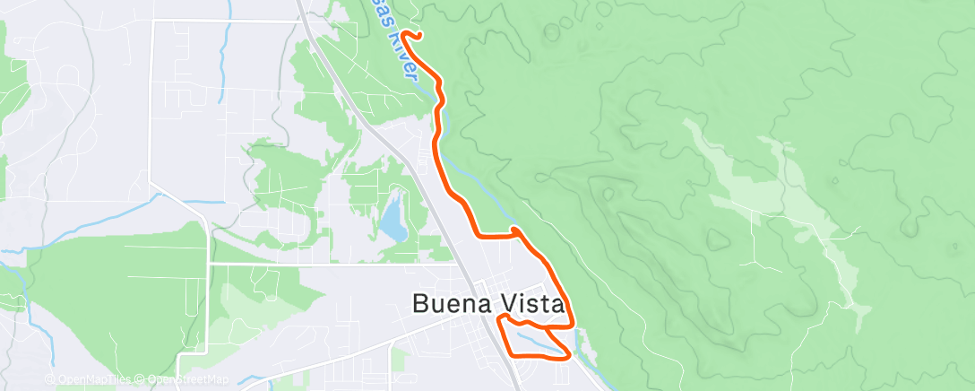 活动地图，Morning Run