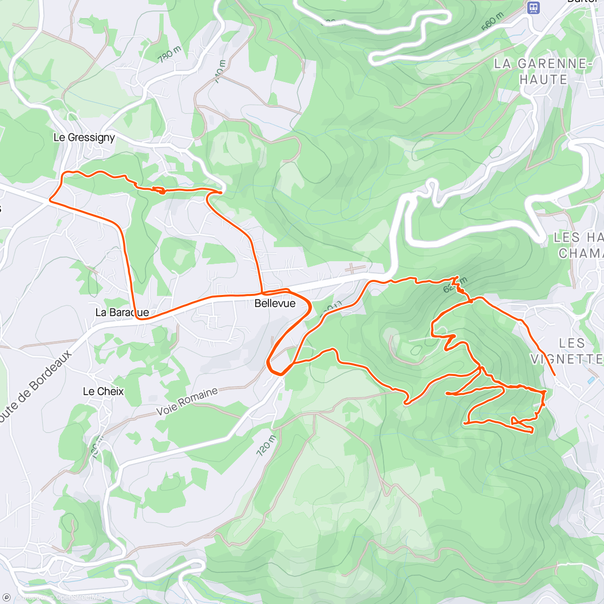 Map of the activity, Reprise roulante et ludique