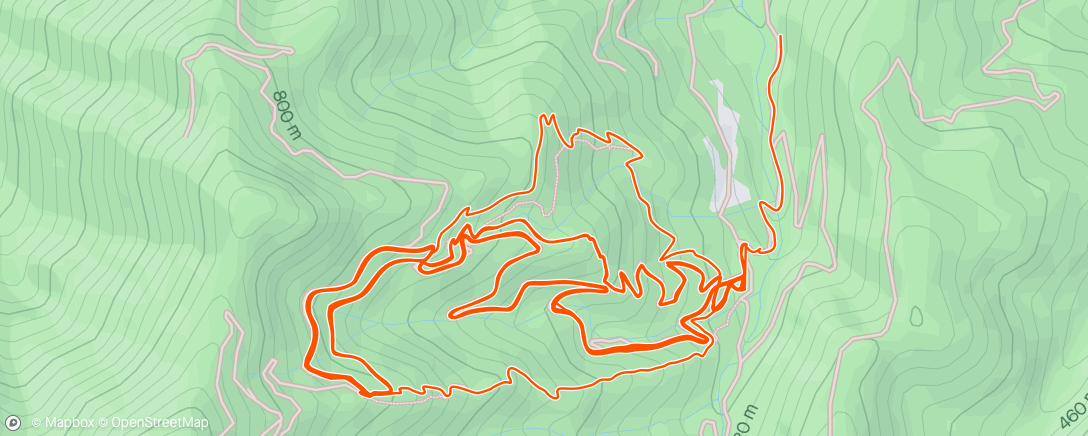Map of the activity, VTT bike Park pure riding 2