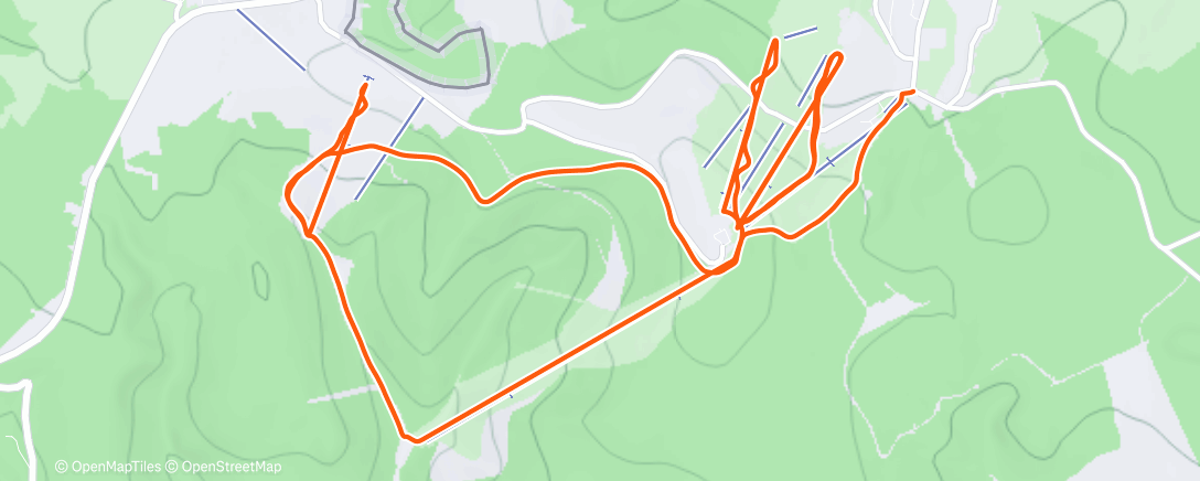 Mappa dell'attività Skiabfahrt am Morgen