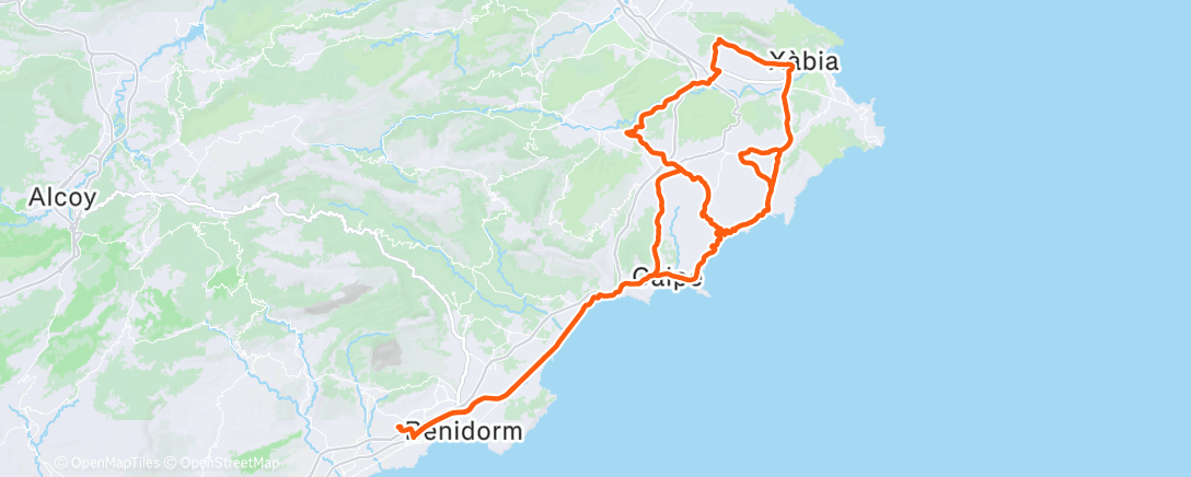 Map of the activity, Een bewogen dag