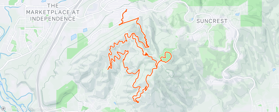 Map of the activity, Hot May