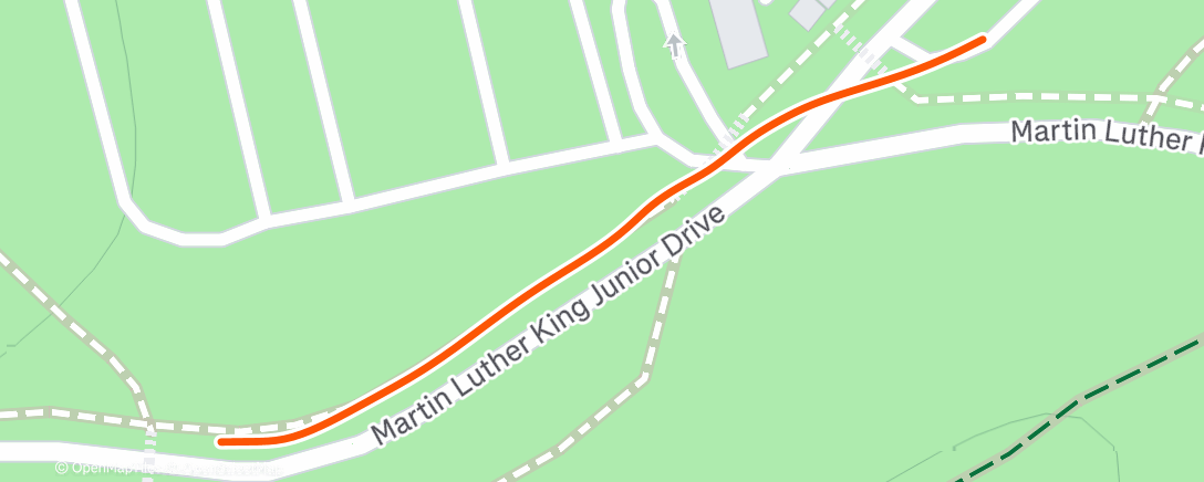 Map of the activity, Lunch Walk