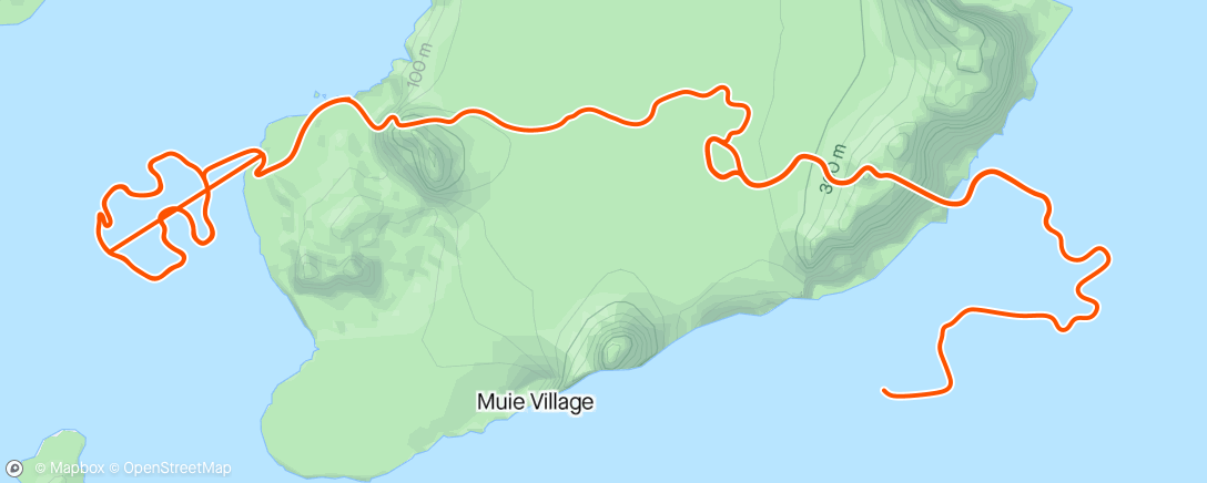 Map of the activity, Zwift - Race: DIRT Doozy Race (A) on Volcano Circuit in Watopia