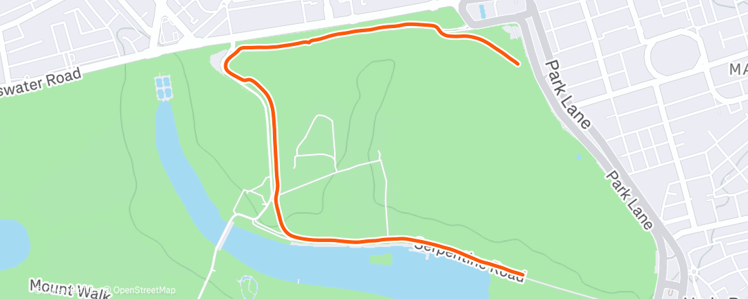 Map of the activity, Warm up