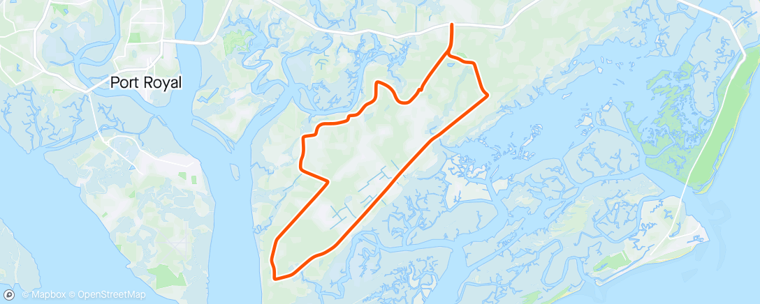 Map of the activity, Beaufort SC TNR