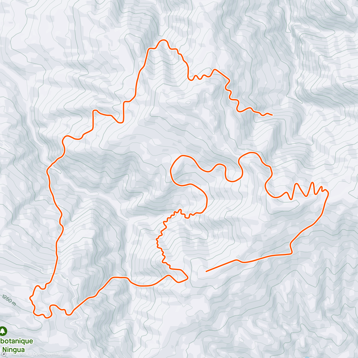 Mappa dell'attività Zwift - Tire-Bouchon in France