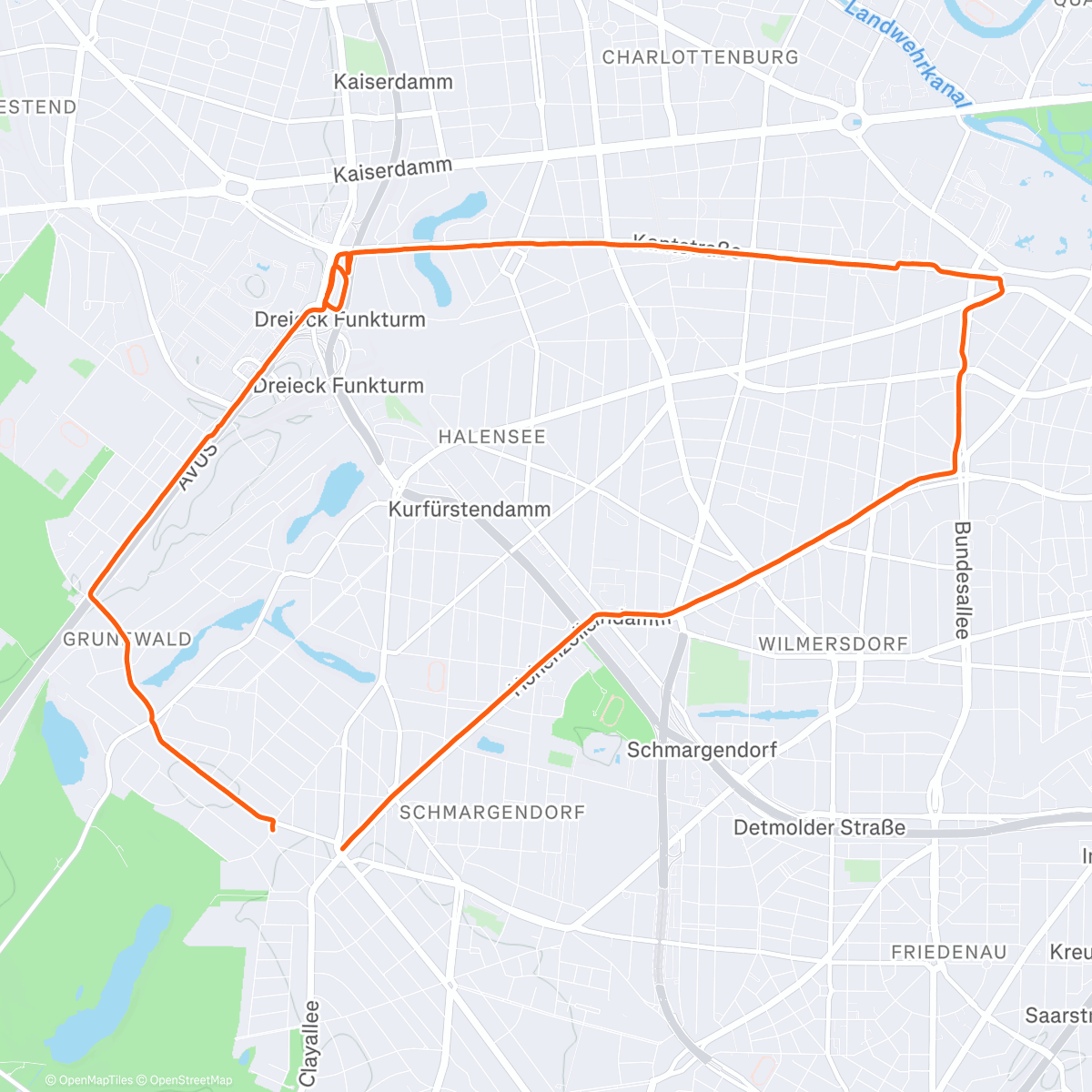 Карта физической активности (ICC - ZOO - DRV)