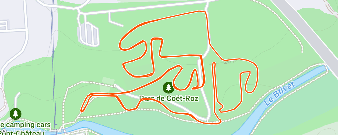 Map of the activity, Reco pontchâteau