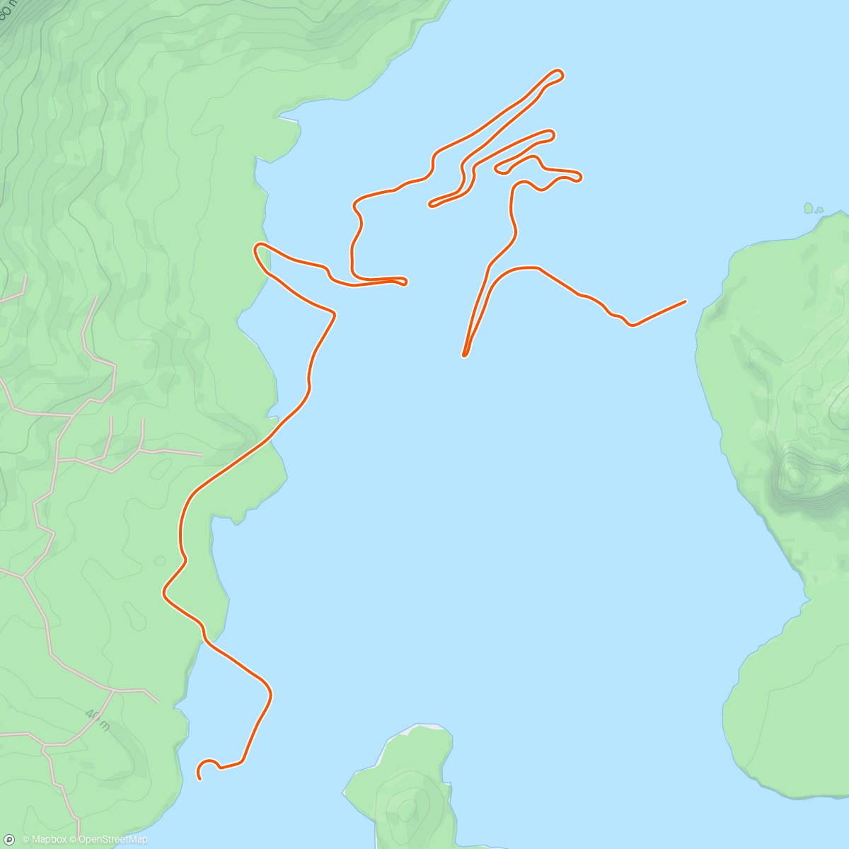 Map of the activity, Zwift - Climb Portal: Coll d'Ordino in Watopia