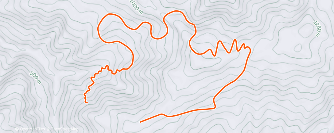 Карта физической активности (Zwift - Calorie Crush on Tire-Bouchon in France)