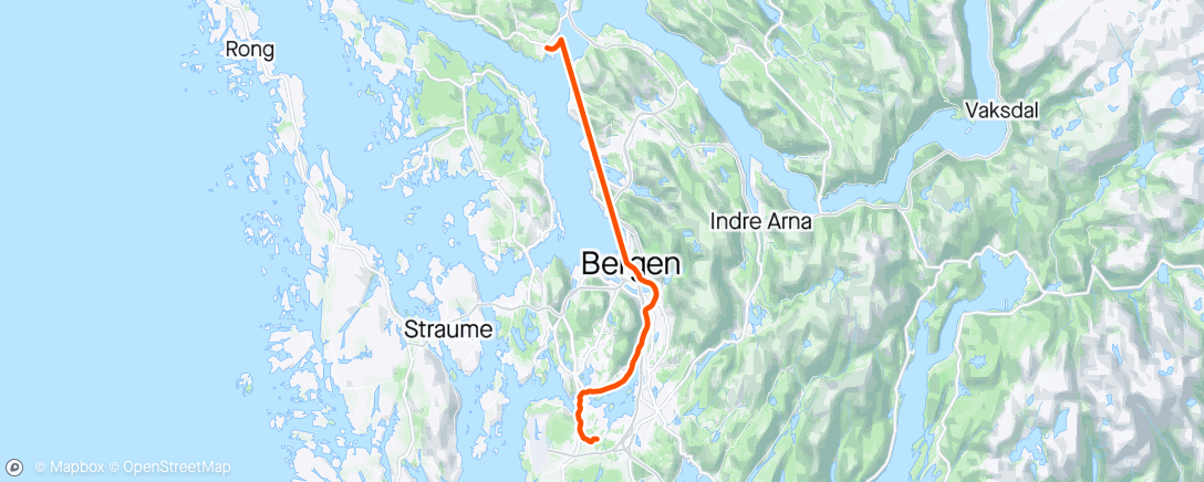 Map of the activity, 🚲Pendling ⛴️