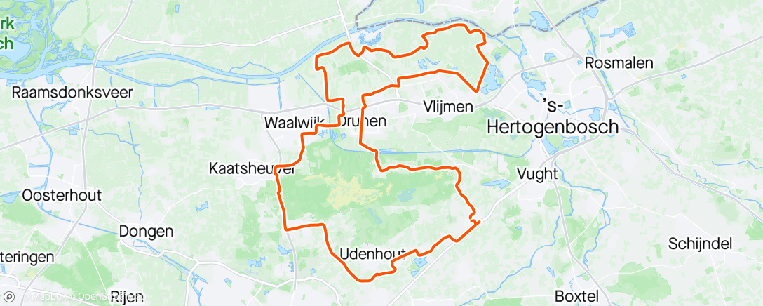 Map of the activity, Bokhoven 5