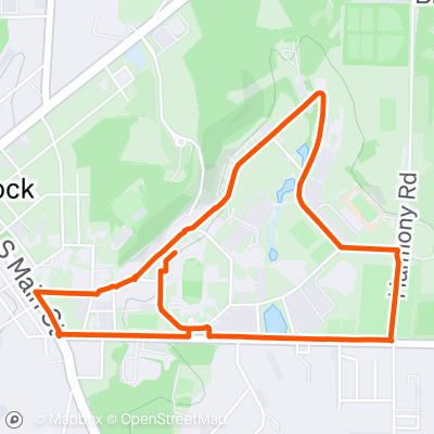 SRU DPT 5K 2024 | 3.1 mi Running Route on Strava