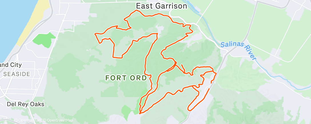 Map of the activity, Oy