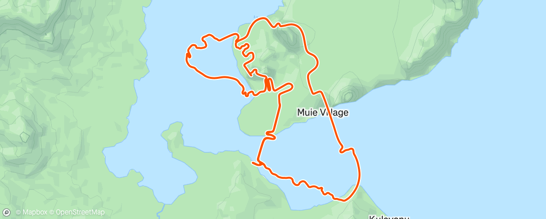 Map of the activity, Zwift - Ocean Lava Cliffside Loop in Watopia