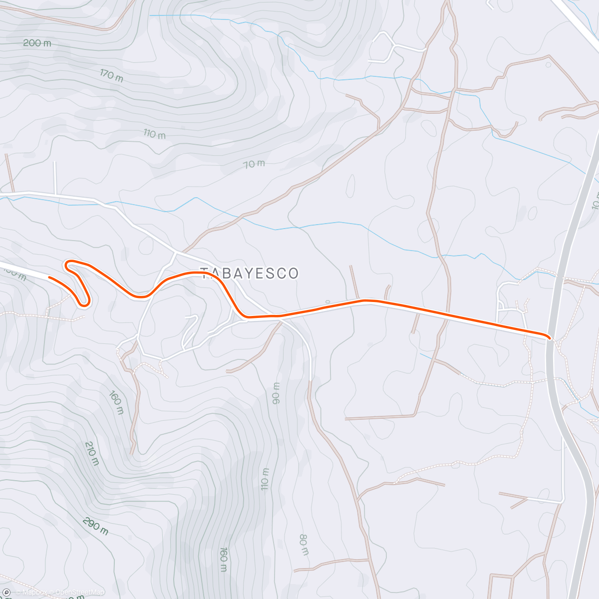 Map of the activity, ROUVY - tabayesco
