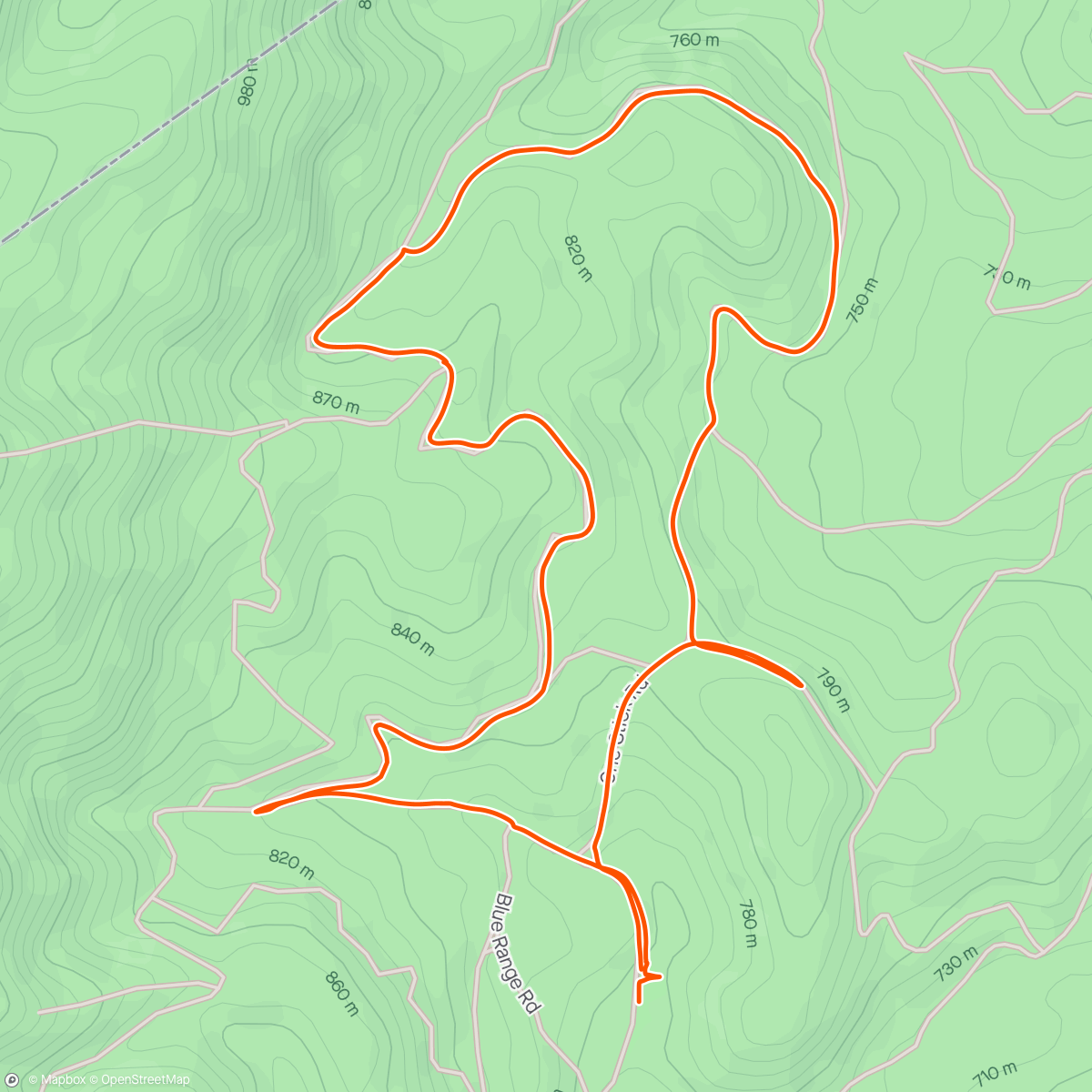 Map of the activity, GUMBY course check