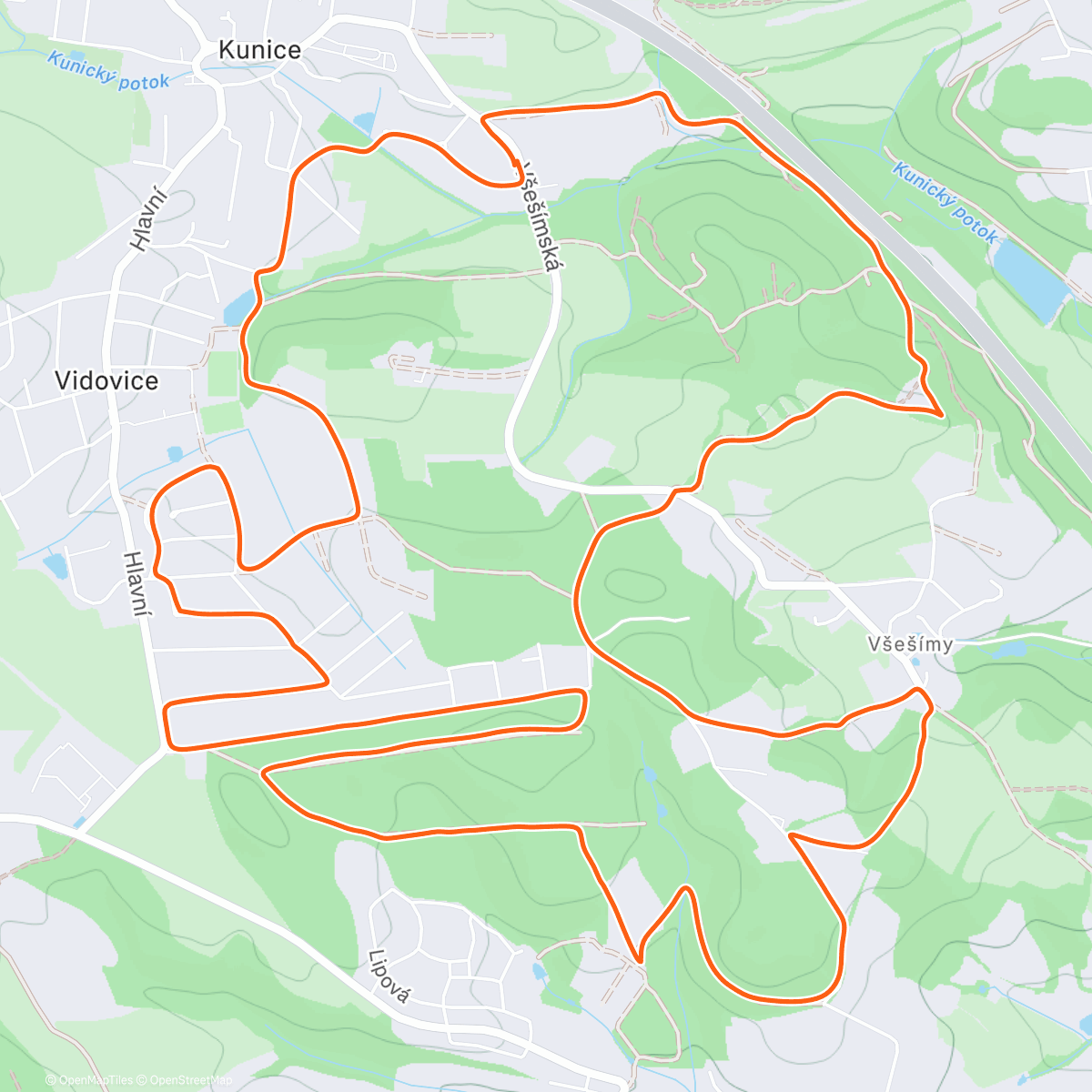 Карта физической активности (🏃🏻‍♂️‍➡️… zvlněná osmička a doklus 🥶)