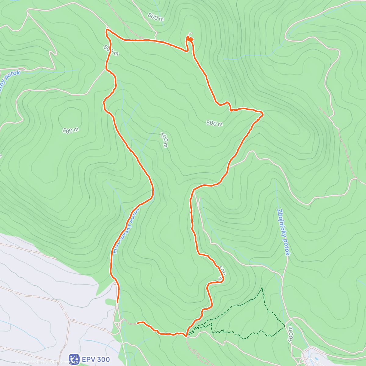 Map of the activity, Ta čo? Na prechádzke?