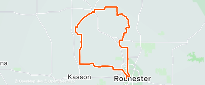 Route map for Saturday Group Ride - 6/13