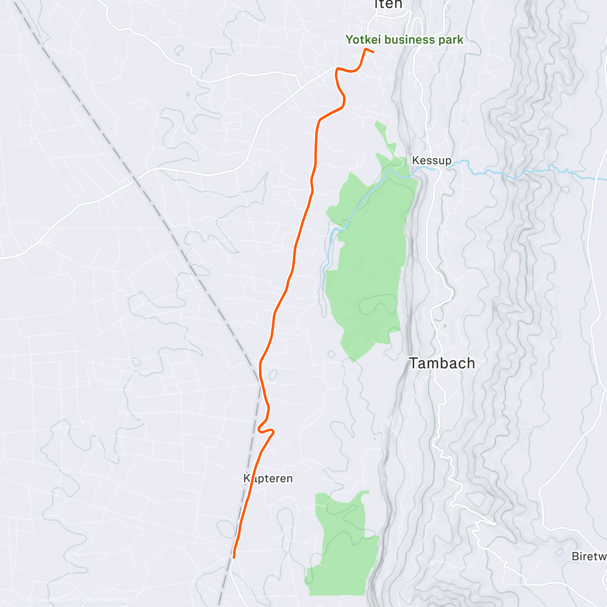 Map of the activity, Easy herstelritje met Nienke