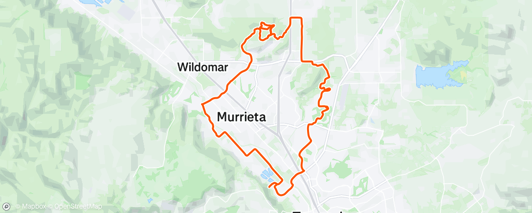 Map of the activity, Morning Gravel Ride