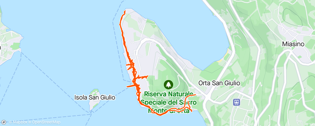 アクティビティ「Escursione dell'ora di pranzo」の地図