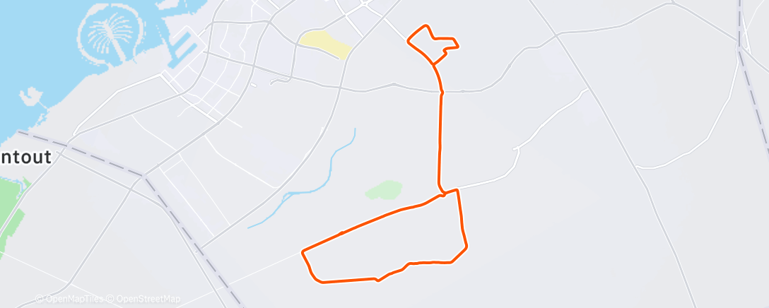 Map of the activity, Speedy in the desert