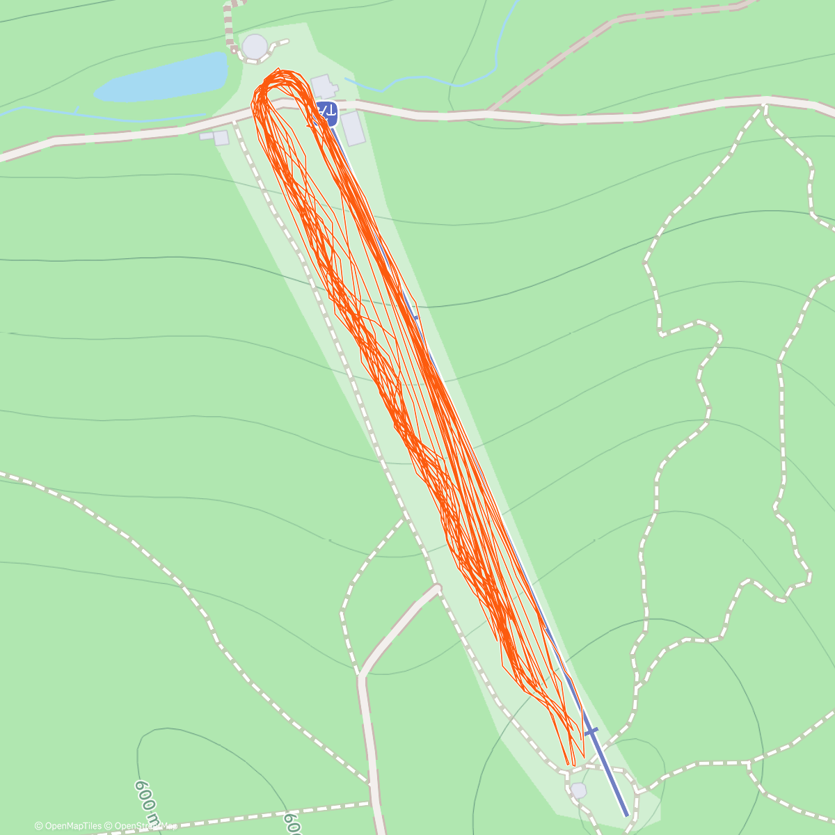 Map of the activity, Christmas 🎅 ⛷️