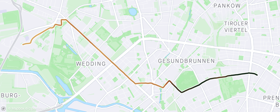 Map of the activity, Erlebnis-Tour