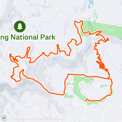 Nerang Forest Loop | 14.6 km Running Route on Strava