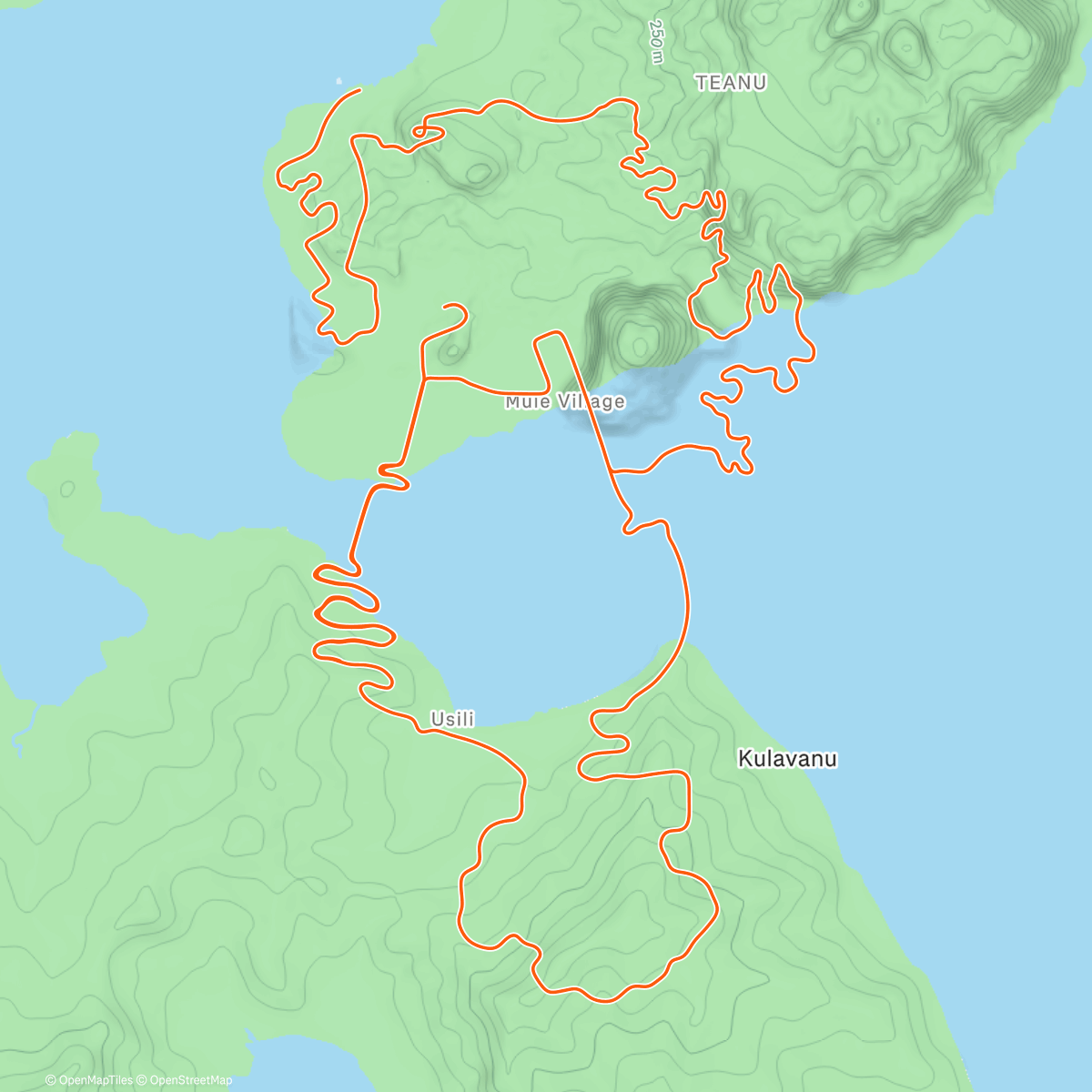 Map of the activity, Zwift - Climber's Gambit in Watopia