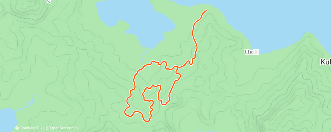 Map of the activity, Zwift - Zone 2 #1 on Jungle Circuit in Watopia