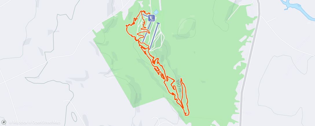 Map of the activity, Titcomb with Sam.