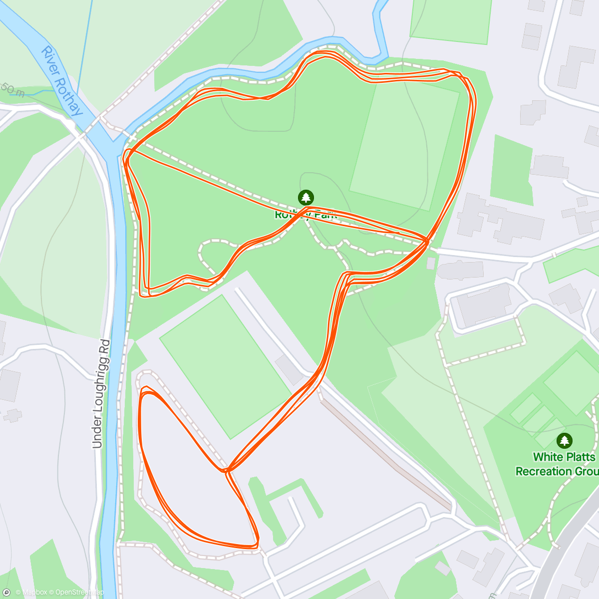 Map of the activity, Rothay parkrun - - Ambleside, England ☀️