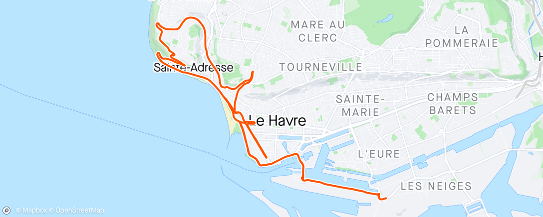 Map of the activity, Back on a bike 🤓