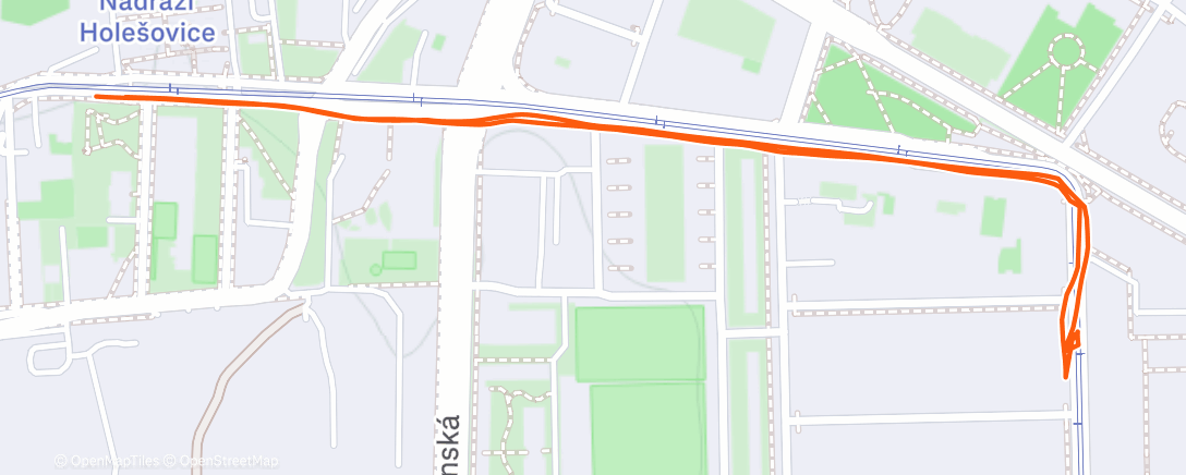 Map of the activity, Lunch Walk