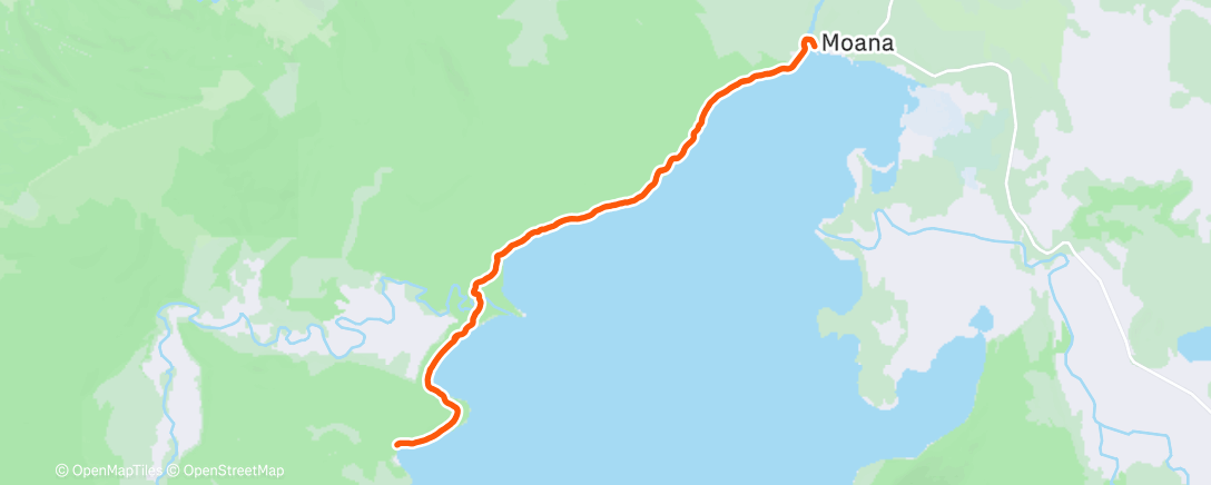 Map of the activity, Afternoon Mountain Bike Ride