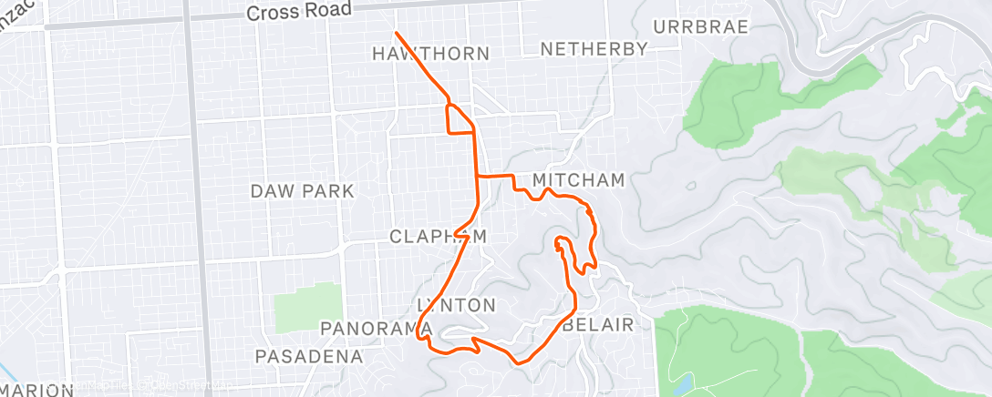 Map of the activity, Morning E-Mountain Bike Ride