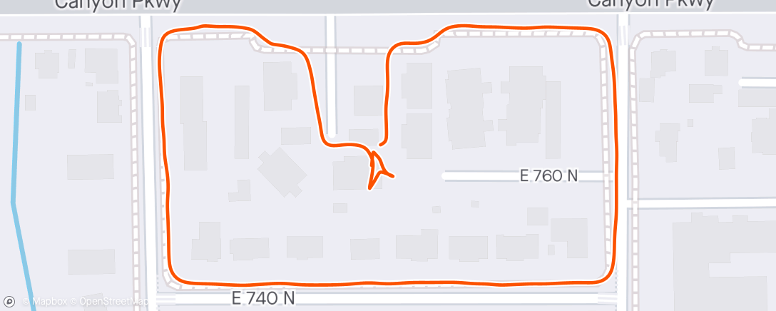 Map of the activity, Afternoon Walk