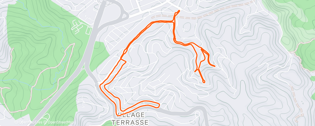 Map of the activity, Rolezinho diferente