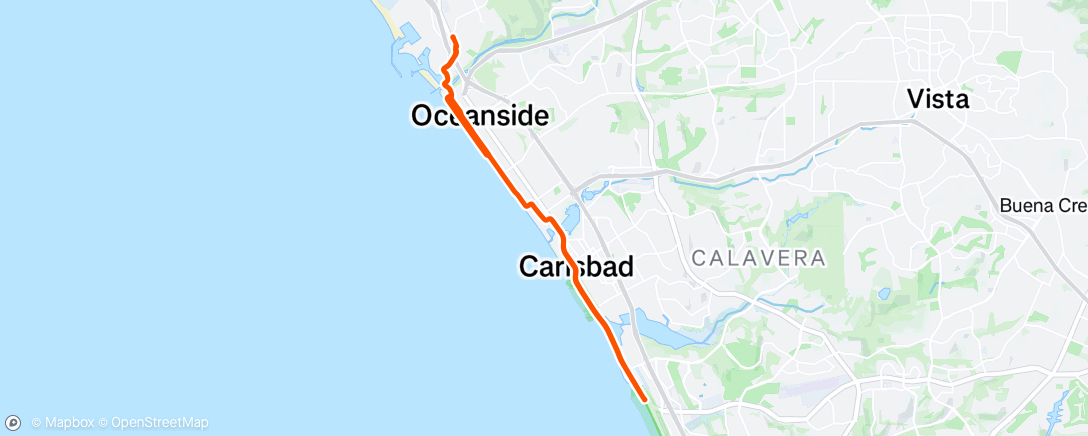 Map of the activity, Morning Ride