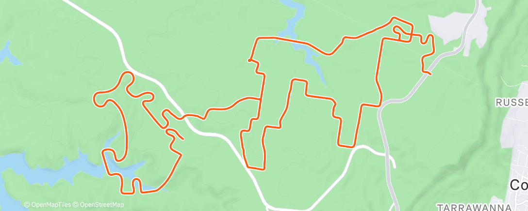 Map of the activity, SRC - Men Qualifier Race 1