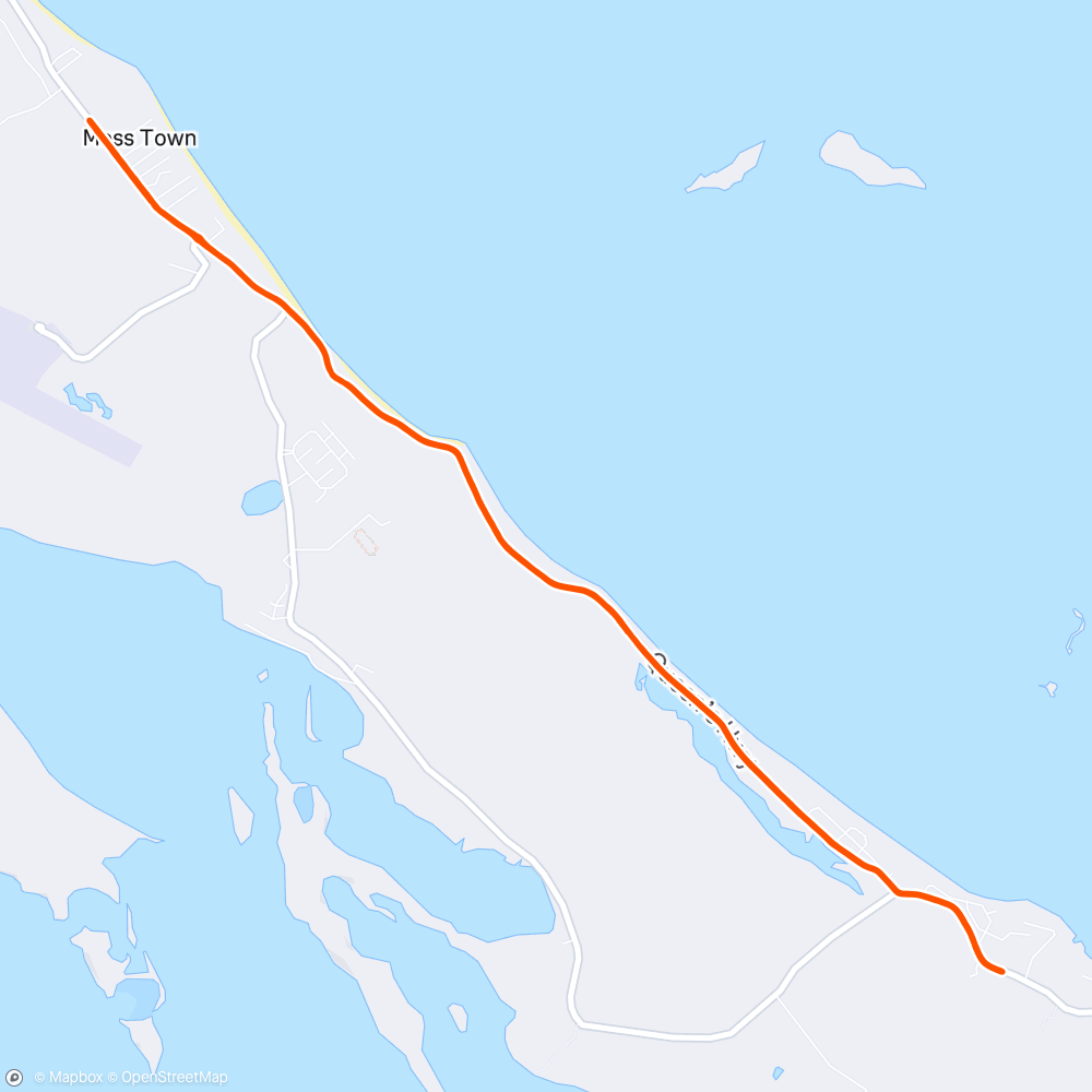 Map of the activity